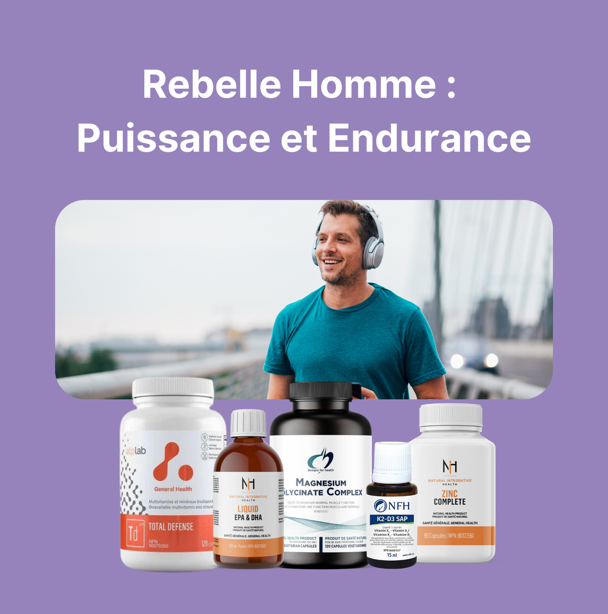 Rebelle Homme : Puissance et Endurance