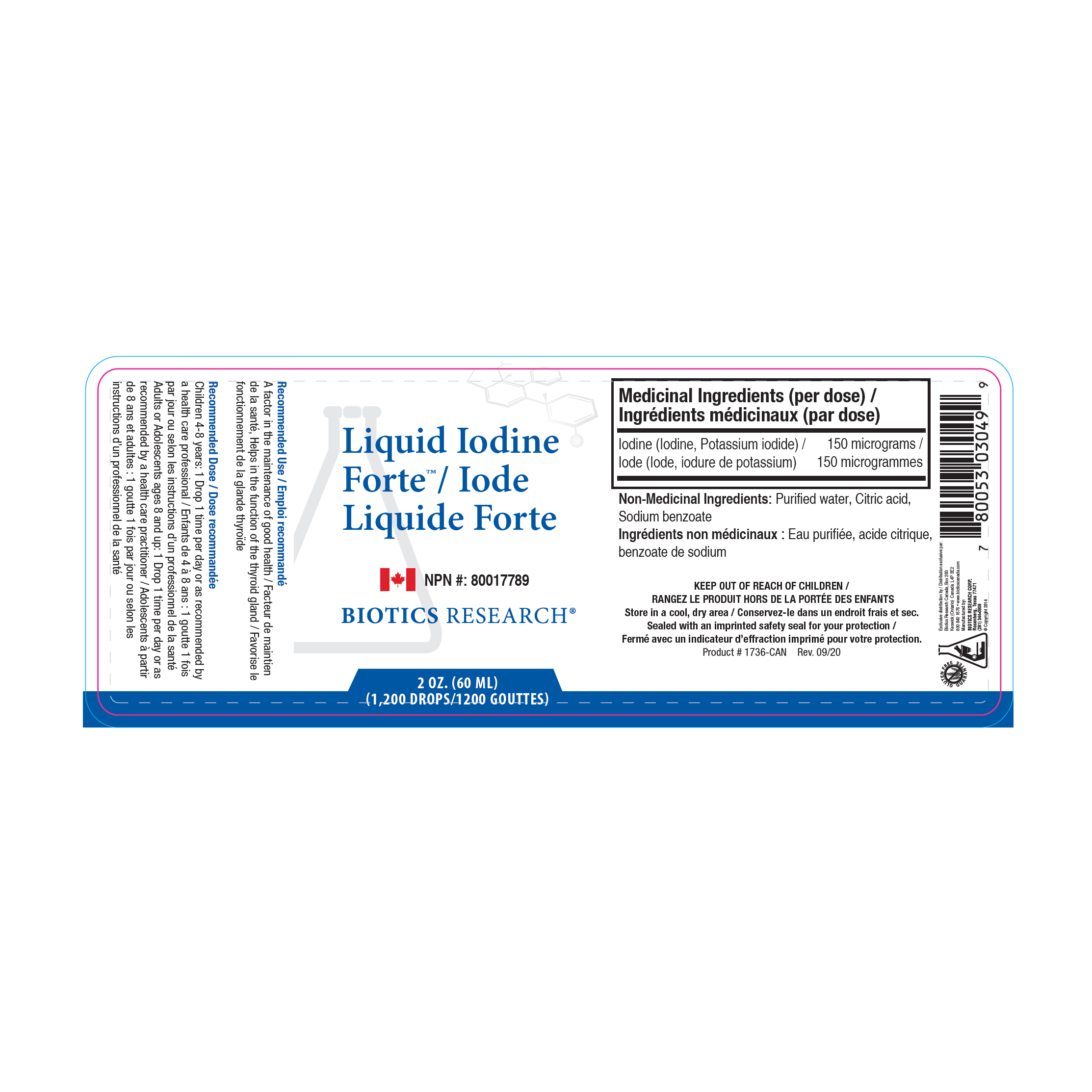 Liquid Iodine Forte