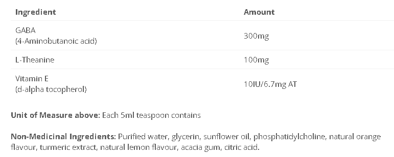 Liposomal GABA & L-Theanine